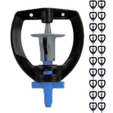 Imagem de Kit 20 Microaspersor Bailarina MF2 160 LPH  Ideal para Hortas, Jardins