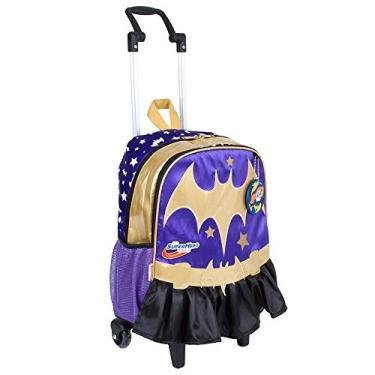 Imagem de Mochila com rodas Grande Super Hero Girls 17Y Bat Girl - Sestini