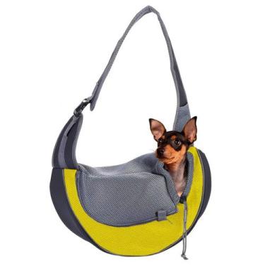 Imagem de Bolsa Canguru Pet Transporte Gato Cachorro Bichos Animais Estimaçao Co
