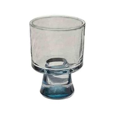 Imagem de x3anggyt5 Copos de sobremesa de vidro transparente de 227 g, tigelas de sobremesa com haste de montanhas para coquetéis de suco de pudim de sorvete