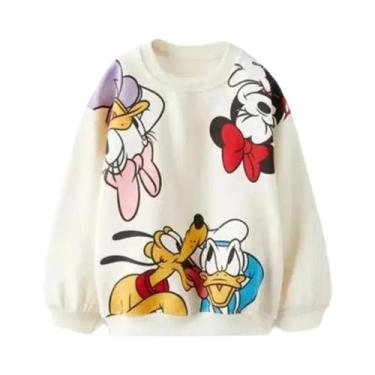 Imagem de Conjunto De 2 Peças De Moletom De Manga Comprida Minnie Para Bebês Men