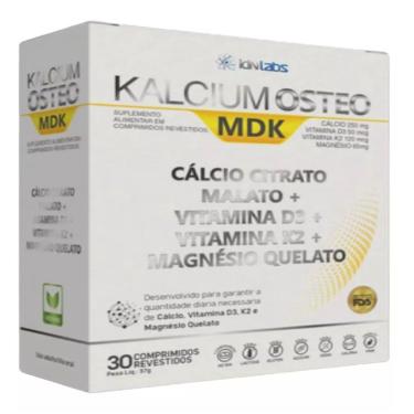 Imagem de Kalcium Osteo Mdk - 30 Comprimidos - IDN Labs-Masculino