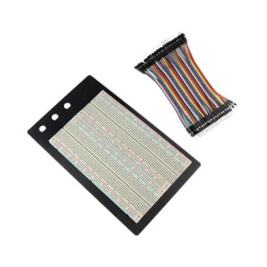 Imagem de Conjunto De Fios Dupont Macho-Macho De 20cm 2040 Pinos Para Protoboard