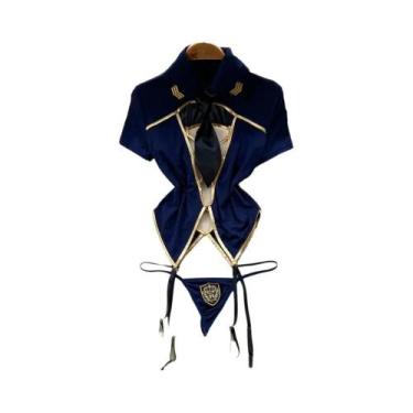 Imagem de Body Preto Sem Alças Com Costas Vazadas E Listras, Lingerie Sexy Estil