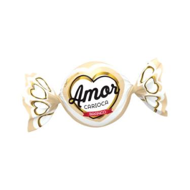 Imagem de Bombom Chocolate Branco Amor Carioca Neugebauer 18,5g Wafer Crocante