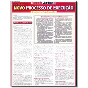 Imagem de Novo Processo De Execução - RESUMAO, Sortido