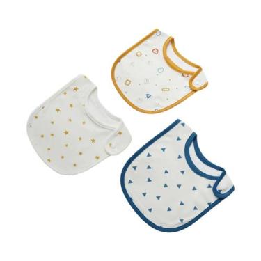 Imagem de Conjunto De Babadores Impermeáveis Para Bebês (Meninas E Meninos) Com 