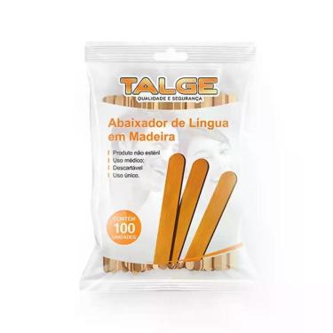 Imagem de Abaixador De Lingua Talge Com 100 Un