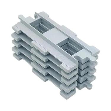 Imagem de Blocos De Construção De Trilhos De Trem Para Crianças, Brinquedos Educ