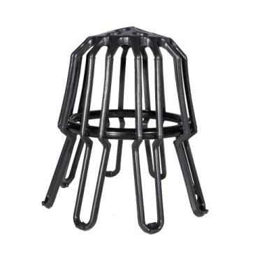 Imagem de Ralo Protetor De Calhas 75-100mm Flexível Anti-folha - Estrela