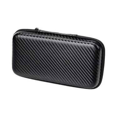 Imagem de Estojo Rígido Impermeável Com Textura De Carbono Para Gamepads Gamesir