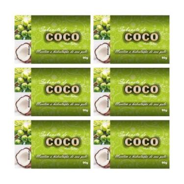 Imagem de Kit Sabonete em Barra Coco Bionature 90g - 6 unidades