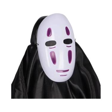 Imagem de Fantasia De Cosplay Para Adultos Spirited Away, Máscara, Luvas E Capa 