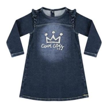 Imagem de Vestido Look Jeans Moletom Jeans - 05 - UNICA-Feminino