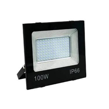 Imagem de Refletor Led 100w Holofote IP66 6500k  Branco Frio - YOE PRO