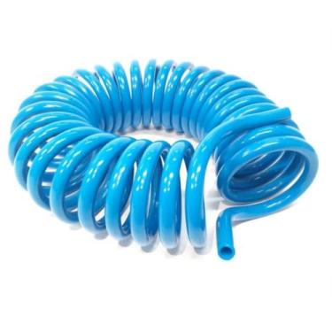 Imagem de Mangueira Espiral Pneumatica Para Compressor Sanfonada de Pu 8mm 10 Ba