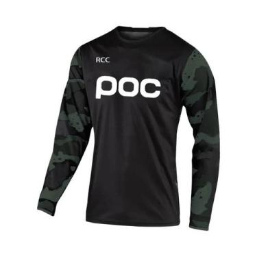 Imagem de Camisa De Ciclismo Masculina POC 2026 Para Motocross E Downhill, Roupa