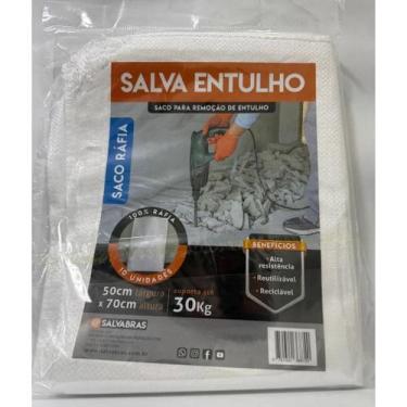 Imagem de Salva entulho rafia 50cm x 70cm 30kg - 10 unidades - salvabras