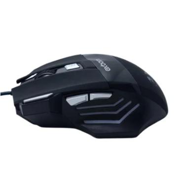 Imagem de Mouse Para Jogo  Exbom Msg260 7 Botões Gamer Rgb  Usb 3200dpi.
