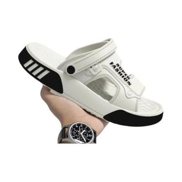 Imagem de Chinelos De Plataforma Masculinos De Verão Com Sola Macia EVA Para Uso