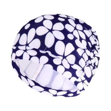 Imagem de Touca De Natação Unissex Para Cabelos Longos, Elástica E Esticável, Em