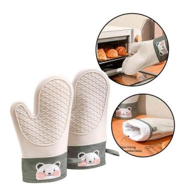 Imagem de Luva Térmica de Silicone Para Cozinha - Genérica