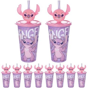 Imagem de 20 Copos Angel Stitch Festa Infantil p/ Sacolinha Surpresa - Plasútil