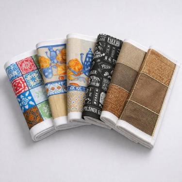 Imagem de Toalha De Mesa Elite Estampas Sortidas Peça Pronta 1,38x1,38m Vinil - 