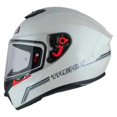 Imagem de Capacete NZI Trendy Solid Nouveau Branco 58