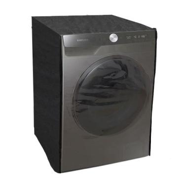 Imagem de Capa Lava E Seca Samsung Wd14t 14 Kg Transparente Com Ziper Preta - VI