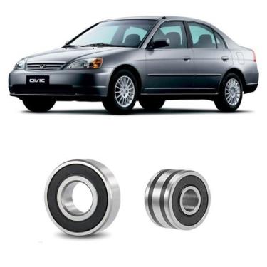 Imagem de Rolamentos Alternador Honda Civic 1.7L - AD Parts