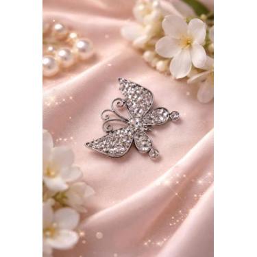 Imagem de Broche borboleta de cristal - ENCANTAR