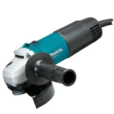 Imagem de Esmerilhadeira Makita M0901B, 4.1/2P, 600W, Preto/Azul 220V