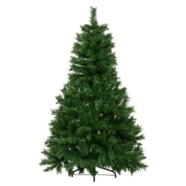 Imagem de Árvore Natal New Michigan 450 Tips Com Base Metal Verde 1,5m - D. E. A