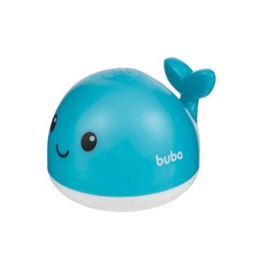 Imagem de Brinquedo Luminoso Baleia Buba Esguicha Água, Buba - Baleia Esguicha