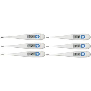 Imagem de Termometro Clinico Digital ANVISA/INMETRO Multilaser 6 uni