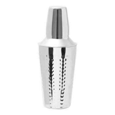 Imagem de Coqueteleira Cobbler Aço Inox Martelado 500ml Mimo Style