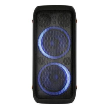 Imagem de Caixa De Som Bluetooth LED USB FM Karaokê Ecopower EP-3803