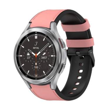 Imagem de Pulseira Elegante silicone material sintético para Watch4 42mm - Genér