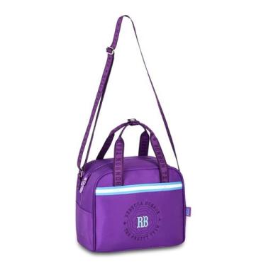 Imagem de Bolsa Térmica Dia a Dia Lancheira Espaçosa Rebecca Bonbon, Roxo