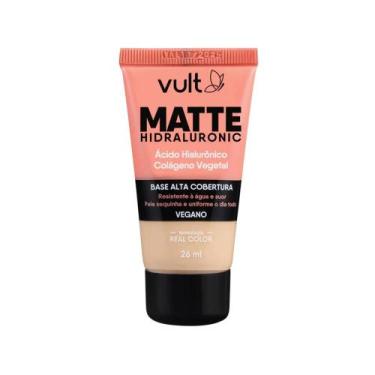 Imagem de Vult Base Líquida Matte Hidraluronic V200 V2 26ml