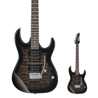 Imagem de Guitarra 2 Cap Humb e 1 Sing  c/ Ponte Tremolo GRX 70QA TKS - Ibanez