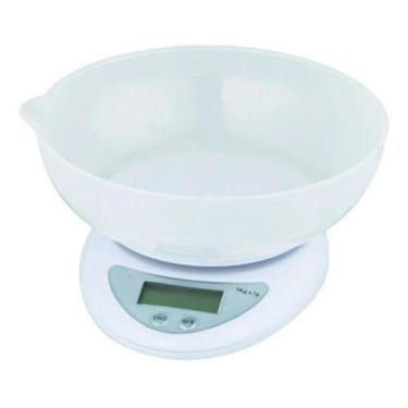 Imagem de Balança Digital Para Cozinha Mede Volumes 5kg De Liquidos - tomate