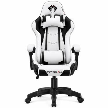 Imagem de Cadeira de escritório Python Fly CPFGC05 gamer ergonômica, Branco