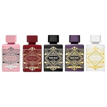 Imagem de Kit Perfume Lattafa Bade'e Al Oud Collection Edp Unissex 5 unidades de