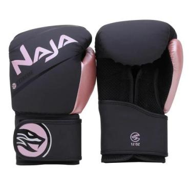 Imagem de Luva Boxe Muay Thai Kickboxing Sparring Treino Naja Extreme, Rosa, 14O