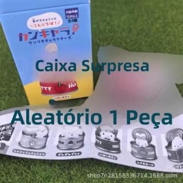Imagem de Caixa Surpresa De Personagens Sanrio Hello Kitty Pompompurin, Figuras 
