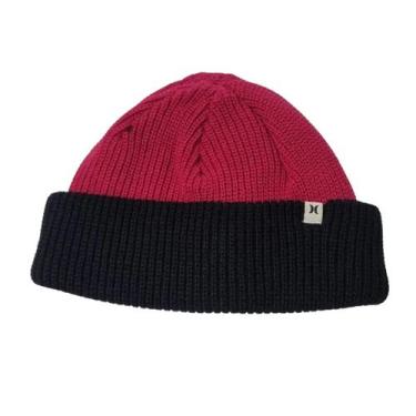 Imagem de Gorro Hurley Double Color Rosa e Preto, U, Rosa, Pto