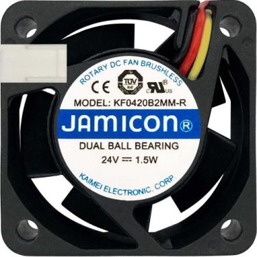 Imagem de Cooler KF0420B2MM-R 24V 1.5W 0.06A 3L 3P 4020 B2 - Sunon