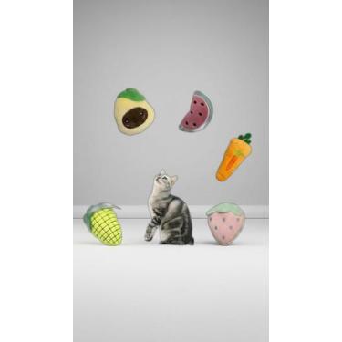 Imagem de Kit 6 Pelúcias com Catnip para Gatos - Congratulations Store